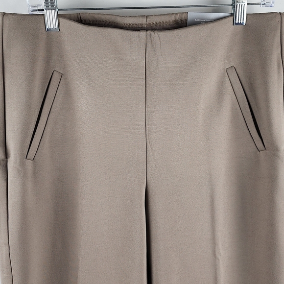 Chicos Pants Women 10T So Slimming 360 Juliet Full Length Mountain Stone Tan NWT - Picture 3 of 13